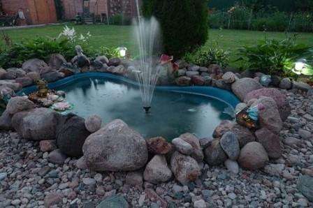 фото дачного фонтана