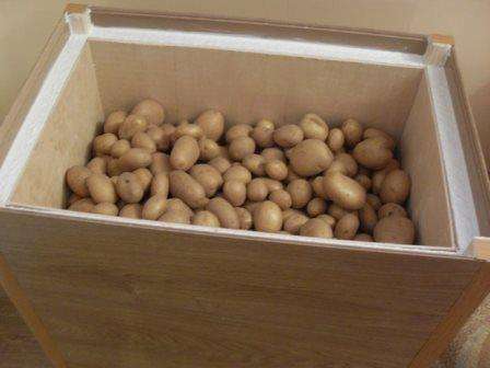 Как сделать ящик для хранения картофеля зимой своими руками?