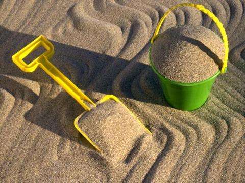 речной песок: составляющая почвосмеси